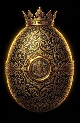 Goldenes Coupon-Ei